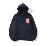 Soft Organic Cotton Unisex Plain Hoodies Streetwear Puff Printing Embossed