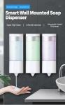 Bathroom Shampoo Conditioner Soap Dispenser ABS Wall Mounted Shower Dispenser