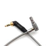 Gray Color Arri Alexa Mini Audio Cable , 5 Pin Lemo To 3.5 Mm For Camera