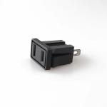 LZ-F-M2 AC Socket Outlet Copper 10A Female 2Pin American Standard Electric