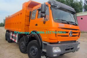 Wholesale Orange BEIBEN North Benz Dump Truck , 12 Wheeler 8x4 Tipper Truck NG80B from china suppliers