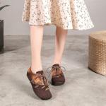 S177 2020 autumn and winter new ethnic retro Mori girl literary temperament