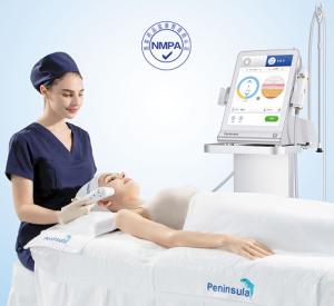 Wholesale Peninsula HIFU Face 360 dgree dermis fat SMAS Layer treatment with 5 Ultrasound Tips from china suppliers