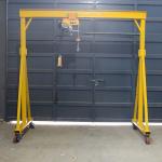 Customized Span Portable Gantry Crane , 3 Ton Wheeled Gantry Crane Easy