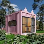 Luxury Mobile Tiny House Prefabricated Container Mini Smart Capsule House Villa
