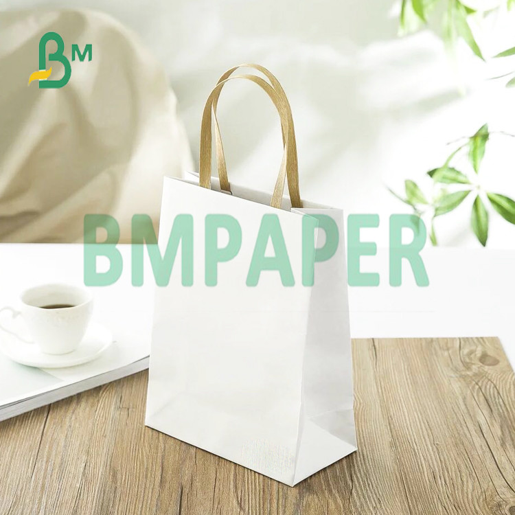 Moisture Super White / Nature White Food Grade White Kraft Paper 