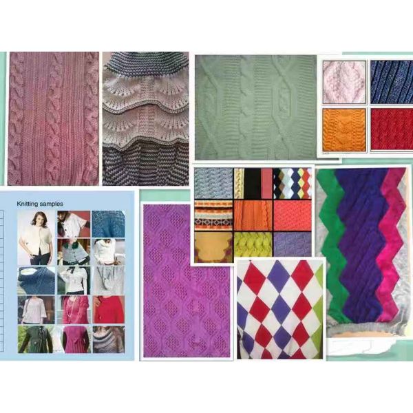 Fully Fashion Automatic Computerized Flat Knitting Machine Single Double Three System Sweater