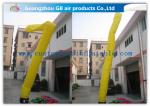 Colorful Tube Shape Inflatable Advertising Signs Inflatable Air Dancer In Sky