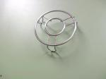 Nordic Silver 304 Ss Metal Wire Basket With Handle For Fruit Storage