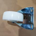 4 Inch Top Plate Rigid Type Nylon Swivel Castors White Directional Solid Wheel