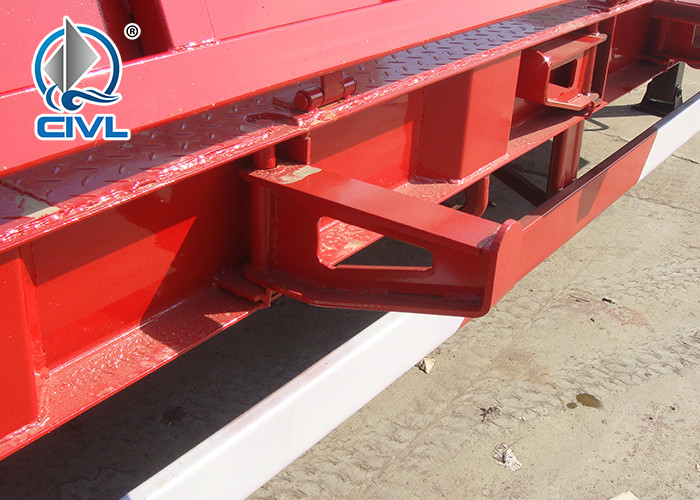 3 Line 6 Axles Fuwa Axles Low Bed 100T Semi Trailer Trucks For Equipment Transportation