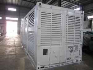 Wholesale 1250 Kva Soundproof Containerized Outdoor Diesel Generator With Cummins KTA50-G3 from china suppliers
