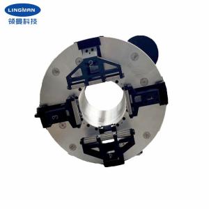 Wholesale Higher Accuracy Rotary Pneumatic 4 Jaw Laser Chuck For Fiber Laser Cutting from china suppliers