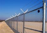 Industrial Commercial chain link fabric 2'x2' aperture x 6Ga/4.88mm diameter 36"