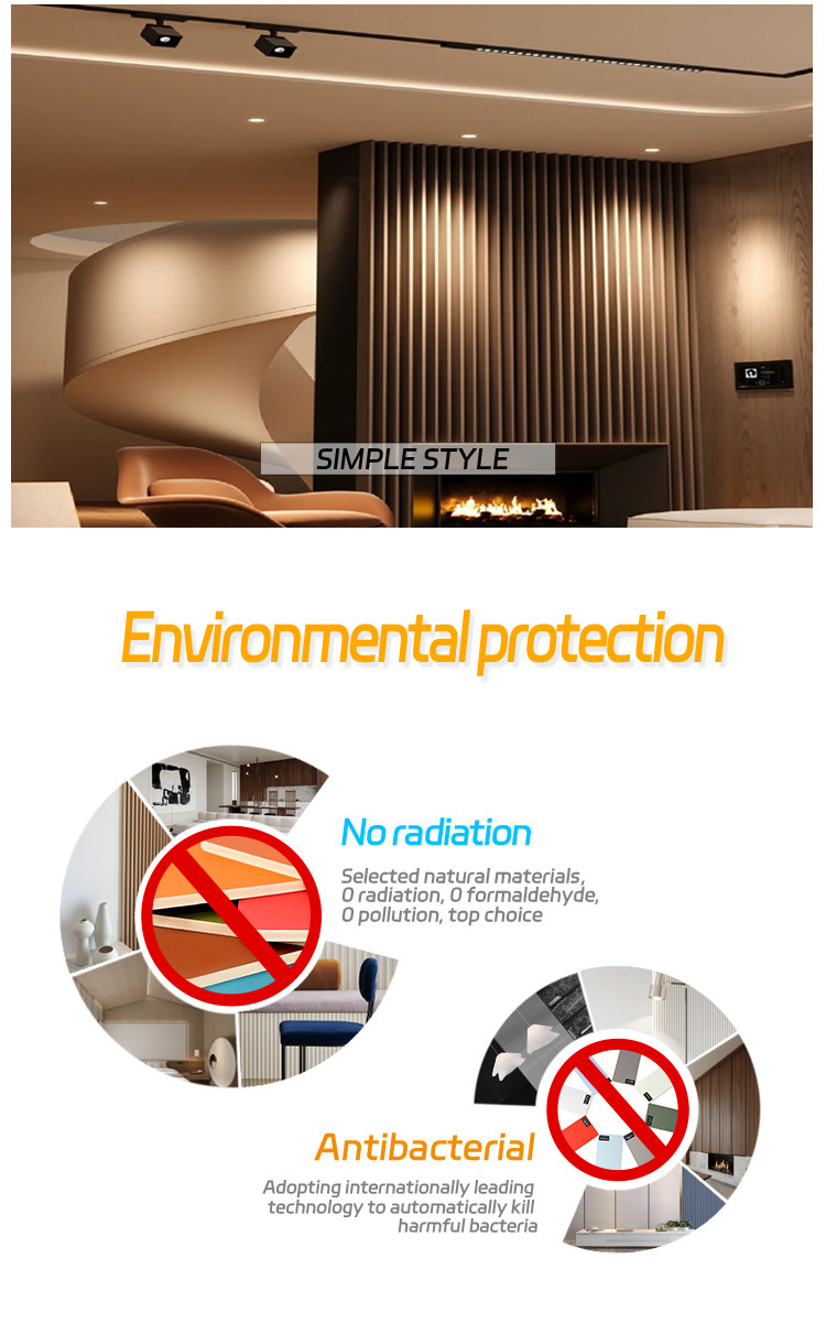 Mould Proof Moisture Proof Bamboo Charcoal Wood Veneer 1.22m*2.44m