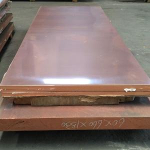 Wholesale Copper Plate and Sheet C11000 / 110 Copper Plate CNC Cutting Width 500mm 600mm 1000mm from china suppliers