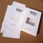 Men's Underwear Paper Packaging Box with Clear Window
