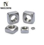 M3 M4 M5 M6 M8 M10 M12 304/316 Stainless Steel Square Nut for Food Beverage