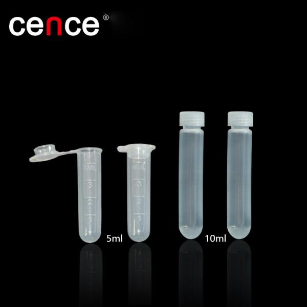 5ml and 10ml High Speed Centrifuge Tubes Made of PPCO for Centrifuge Classificat