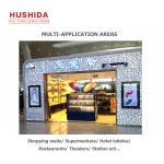 Flat Panel Wall Mounted Advertising Display 32" 220V 1920*1080 Resolution