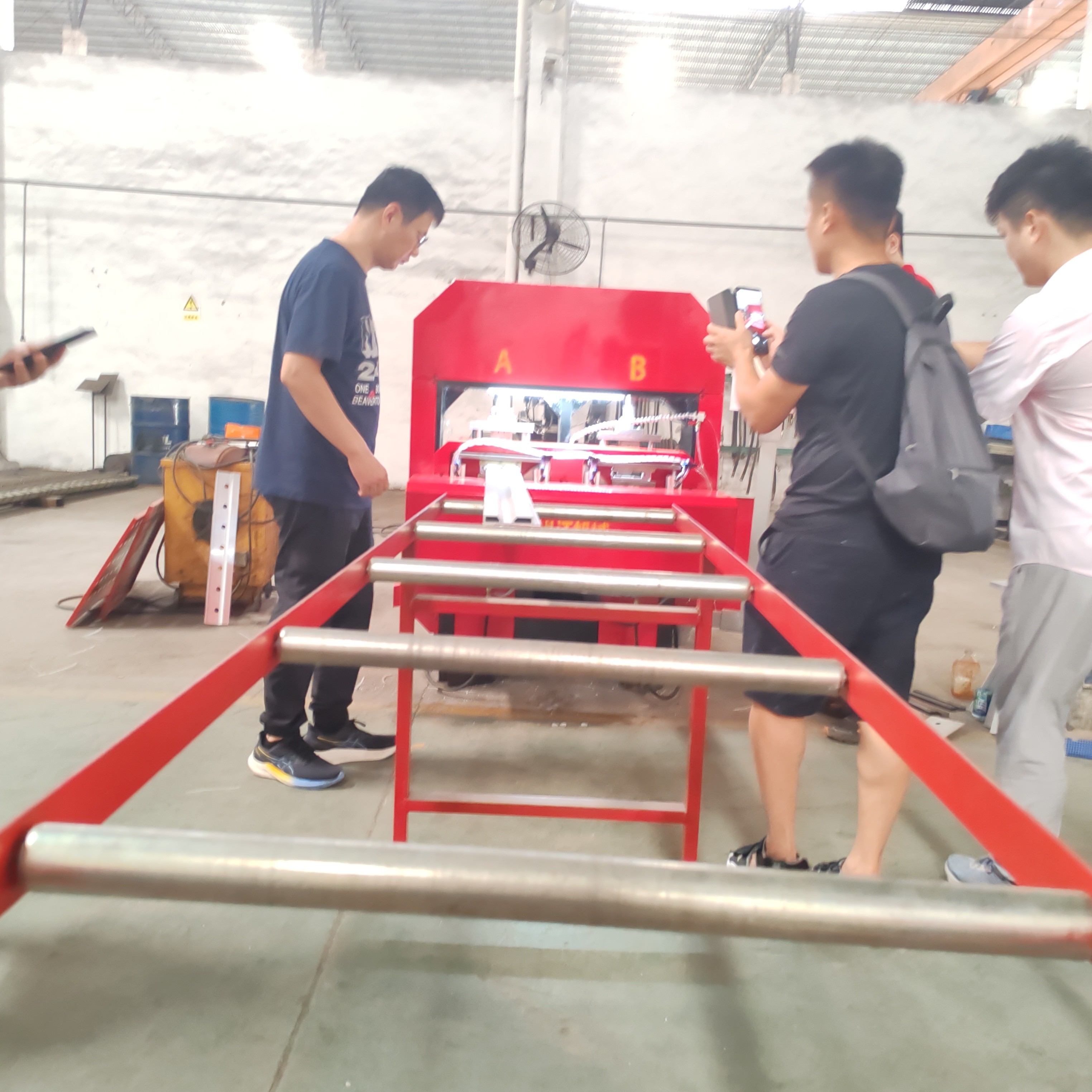 DG-500 Automatic Punching And Saw Cutting Machine For 2.5mm Aluminum Alloy