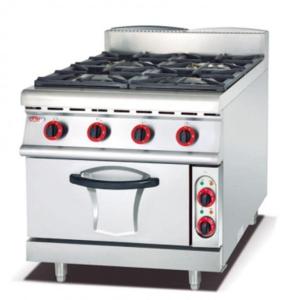Wholesale natural gas 4.8kw 4 Burner Cooking Range Energy Saving from china suppliers