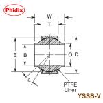 YSSB-V Series Stainless Steel Spherical Bearings | High Misalignment & Corrosion