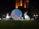 Customized Digital Printing Inflatable Lunar Model