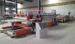 Wood Plastic Double Screw Extruder , Foam Board Extrusion Line
