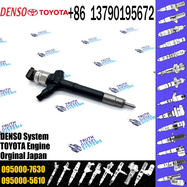 diesel fuel engine injector 095000-7630 23670-0R170 engine high pressure pump