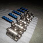Anti-Static Flanged Two Piece Ball Valve for Blowout Proof