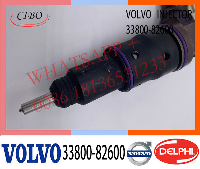 33800-82600 Diesel Engine Fuel Injector Common Rail For H-Yundai H Engine 12.3 BEBE1R13101