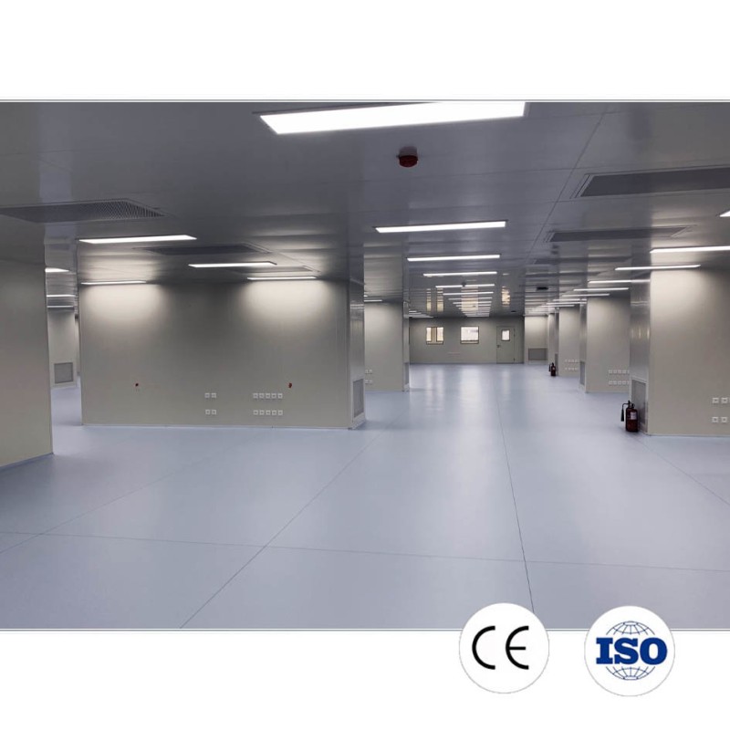 Premier Unitary Modular Cleanroom Engineering with Seamless Interior for Precision Processing Facilities