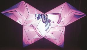 Wholesale Nightclub Decoration 3d Custom LED Display Screen Video Dj Booth Full Color AC 110-220V from china suppliers