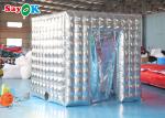 Inflatable Party Tent Oxford Inflatable LED Photo Booth Background Wall Remote