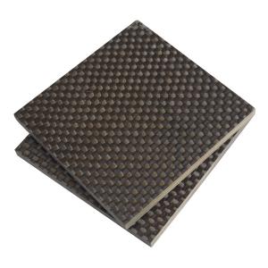 Wholesale Different thickness Carbon Fiber Sheet 3K Plain Impact Resistant glossy or matte For Contruction Parts from china suppliers