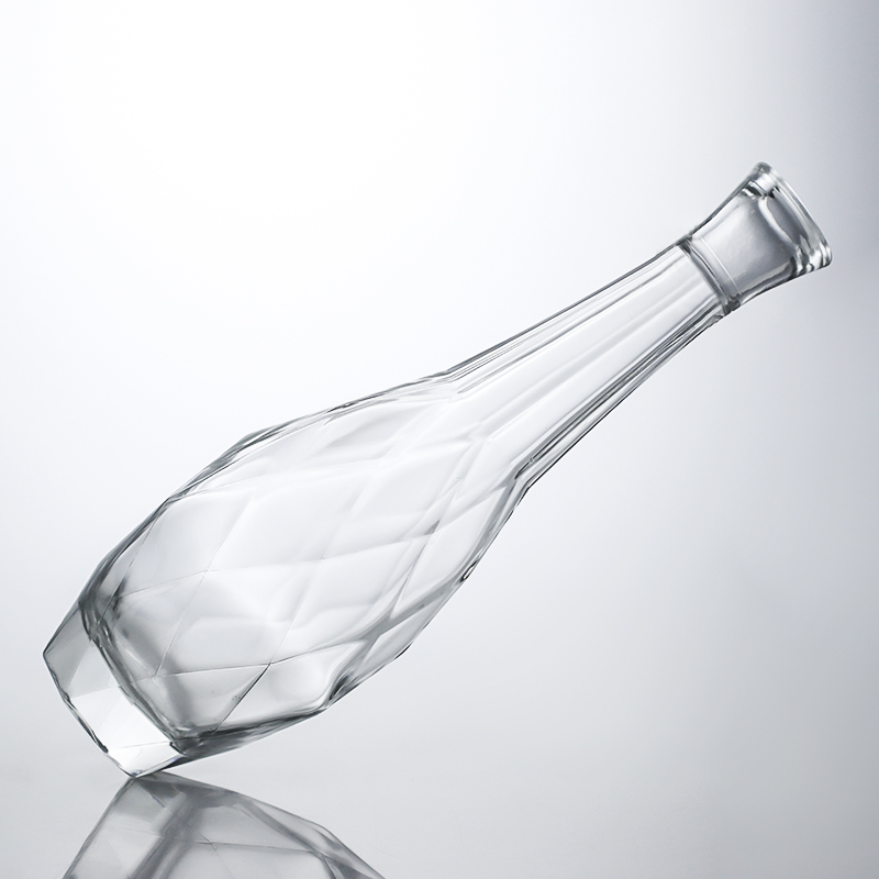 Unique Cork-Capped Super Flint Glass Bottle for Whisky Vodka Tequila Gin Rum