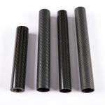 Heat Resistance Customized Matte Surface 3K Carbon Fiber Tube - Lightweight