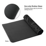 Custom Logo Printed Waterproof Mouse Pad for Laptop/Desktop Materail Natural