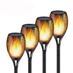 Garden LED Flame Solar Light Power Bulb Waterproof Decoration Landscape Lawn