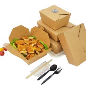 Wholesale 750ml To 2000ml Biodegradable Sandwich Boxes Eco Friendly Disposable Food Containers from china suppliers