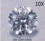 1.22 Ct E Color VVS2 3EX Lab Grown Diamond Jewelry CVD Synthetic Lab Grown