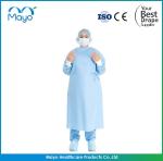 Spunlace Medium Sterile Surgical Gowns Blue SMMS Surgical Gown