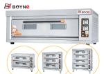 One Deck One Tray Bakery Kitchen Oven Stainless Steel Deck Oven