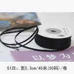 3mm Polyester Satin Ribbon Double Face High Density Satin Finish Poly Ribbon