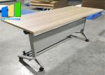Modern Office Desk Simple Wooden Folding Conference Tables Staff Negotiation