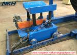 Heavy Gauge 8 Tons Hydraulic Decoiler For Highway Guard Rail Roll Forming