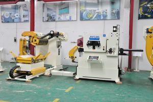Wholesale Double Head Leveling 3 In 1 Feeder , Material Punch Stamping Press Feeder from china suppliers