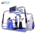 Interactive 9D VR 4 Players Shooting Game Simulator Immersive Experience