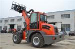 Orange Tray Brick Handling Equipment Telescopic Boom Forklift 2.5 Ton WY2500